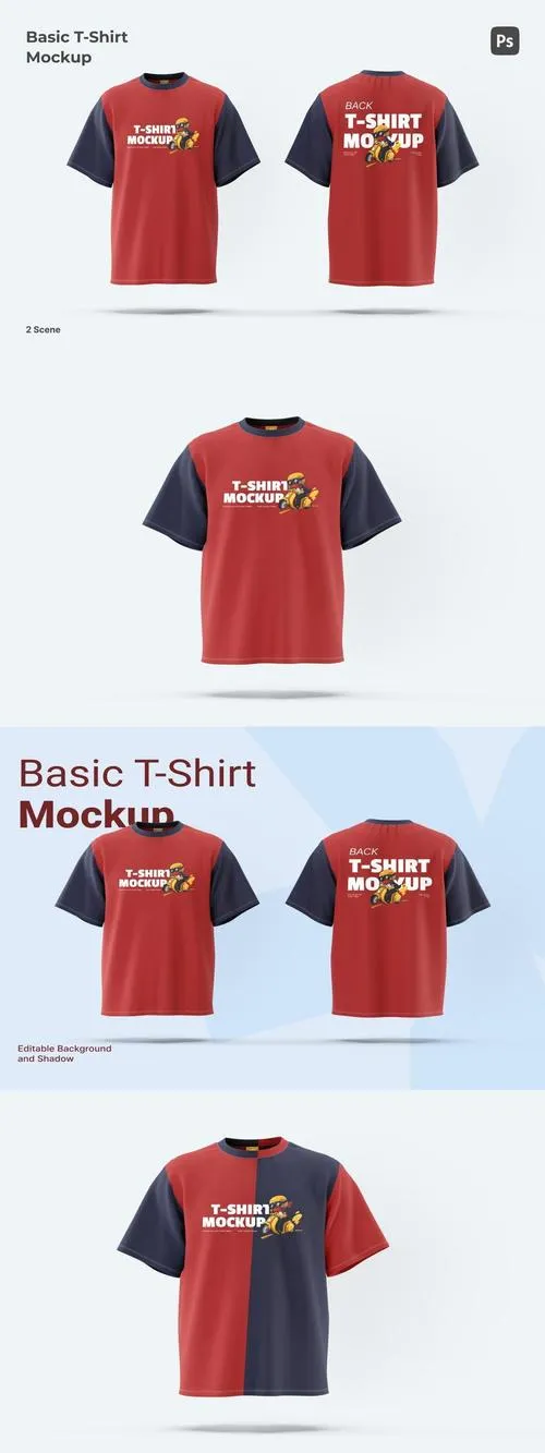 T-Shirt Mockup RB2WCCD