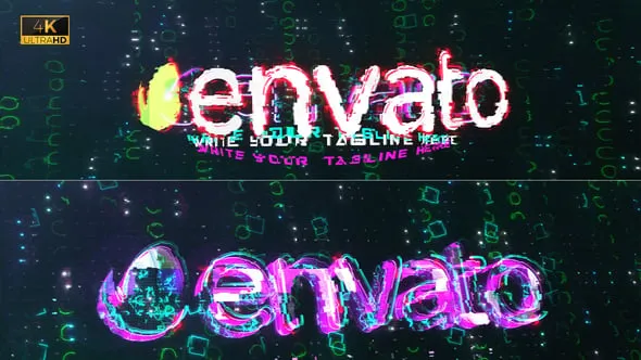 Digital Glitch Logo Reveal 35557437 Videohive