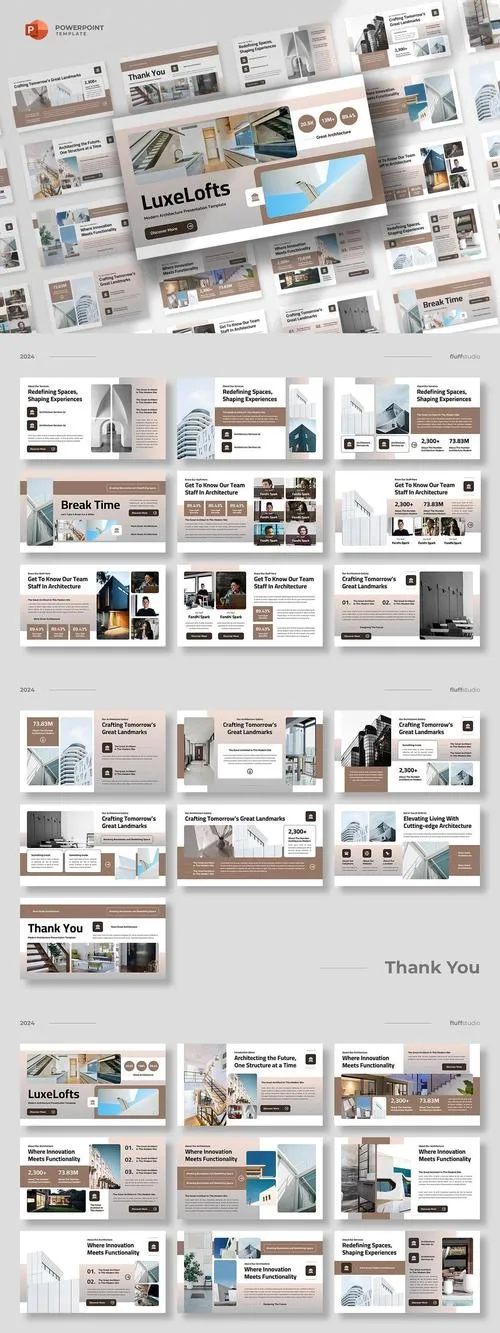 Modern Architecture Powerpoint Template