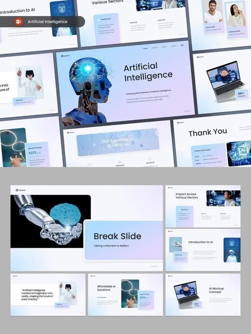 Artificial Intelligence Presentation PowerPoint 2YZCCT4