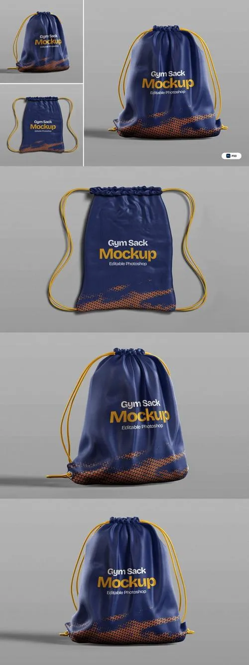 Gym Sack Mockup ZZQTVGG