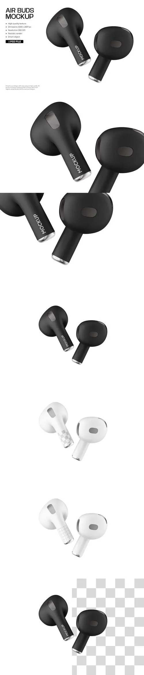 AirPods Pro Mockup Set NJ5DN9P