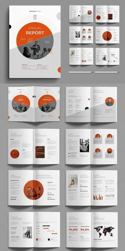 Annual Report Template Y545JFX