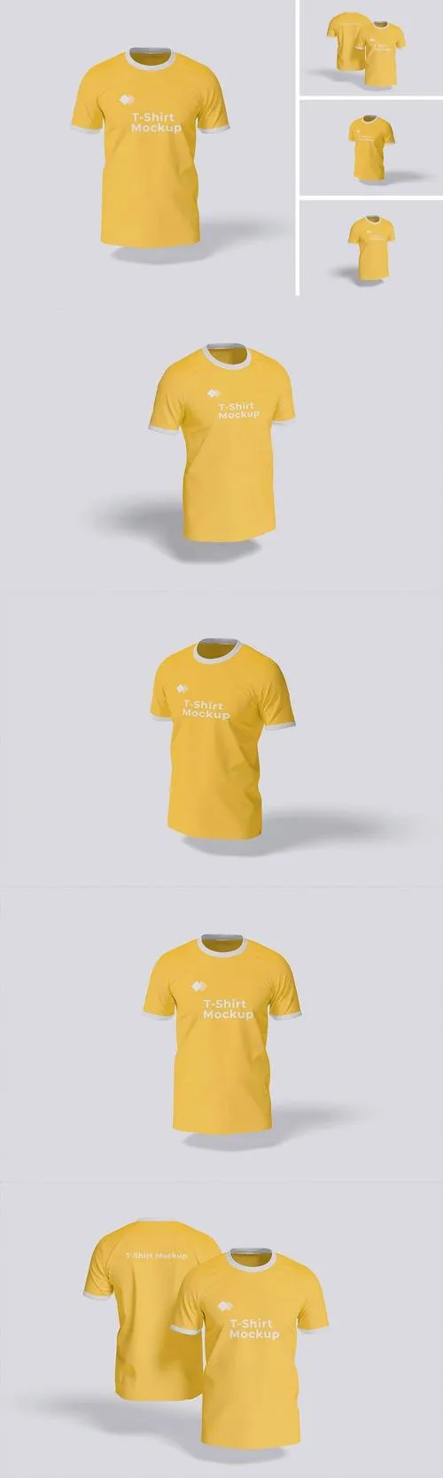 T-Shirt Mockup FSC44BW