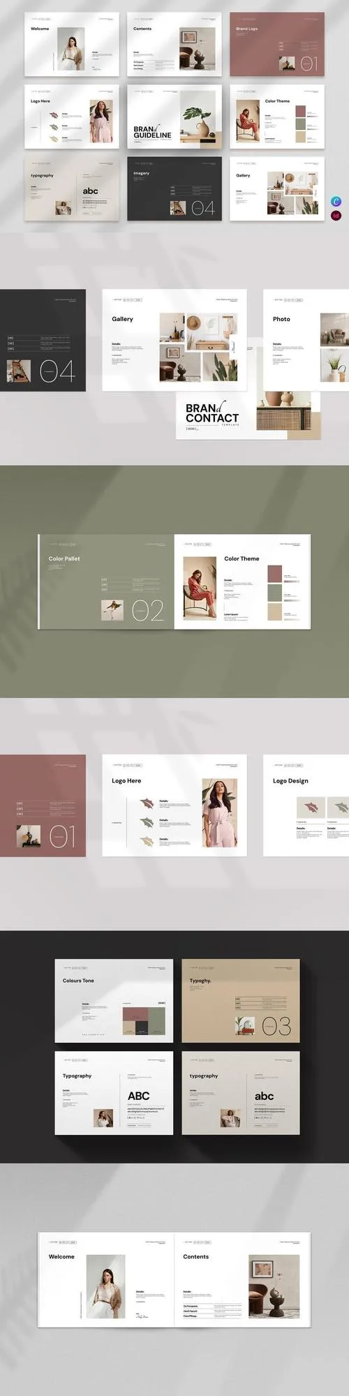 Brand Guideline Brochure Template 33Q7UVQ