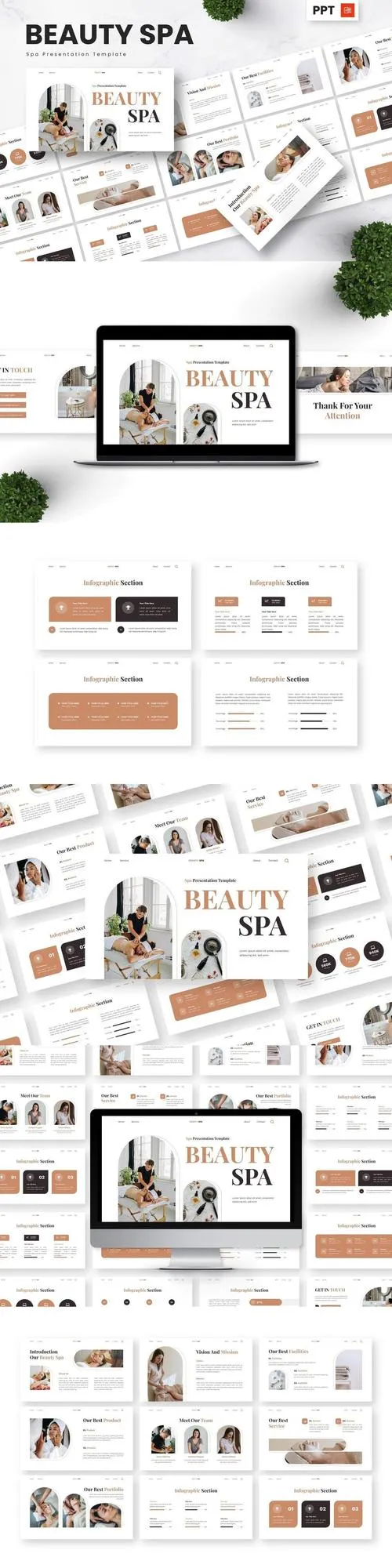 Beauty Spa - Spa Powerpoint Templates 33UYRH9