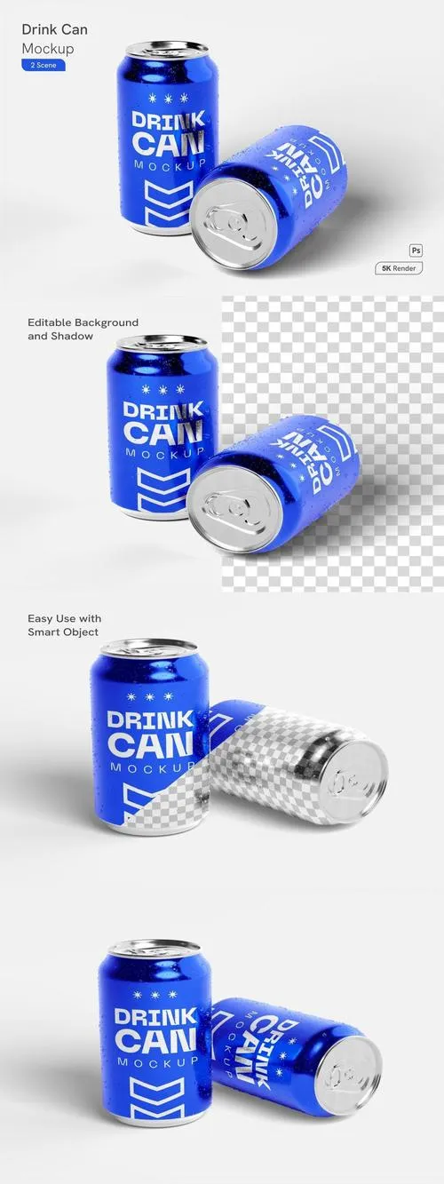 Drink Can Mockup JETHFHC