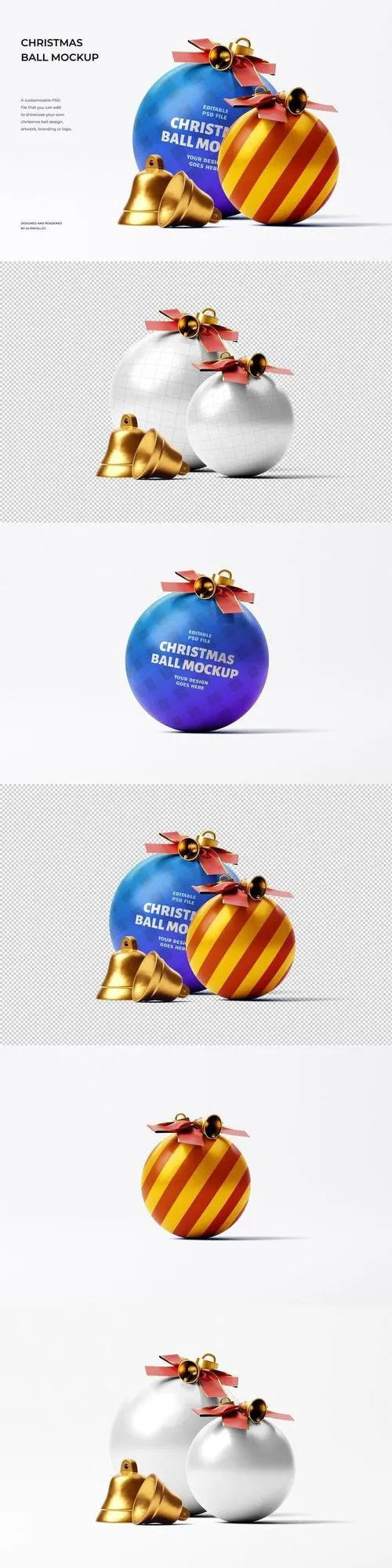 Christmas Ball Mockup