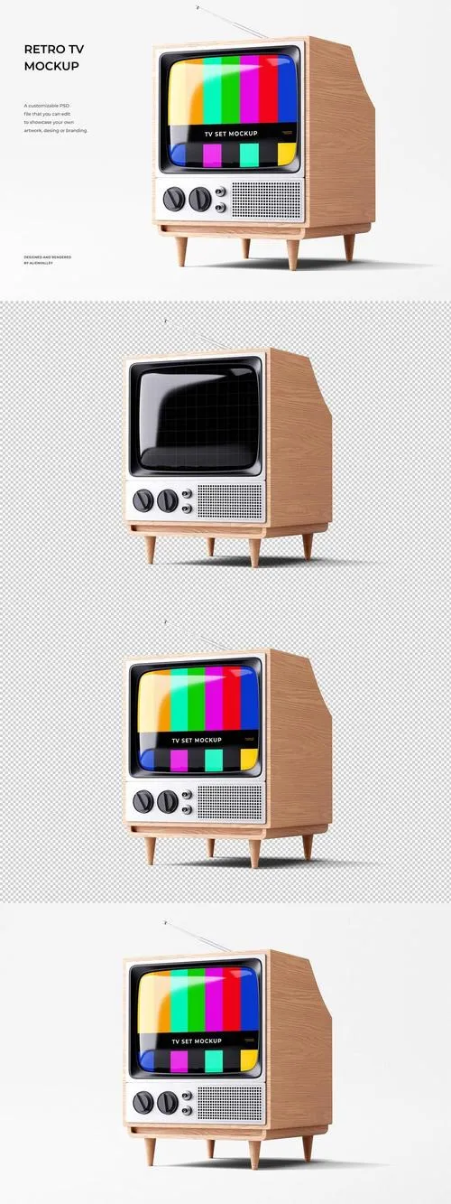 Retro TV Mockup ZUG93P8