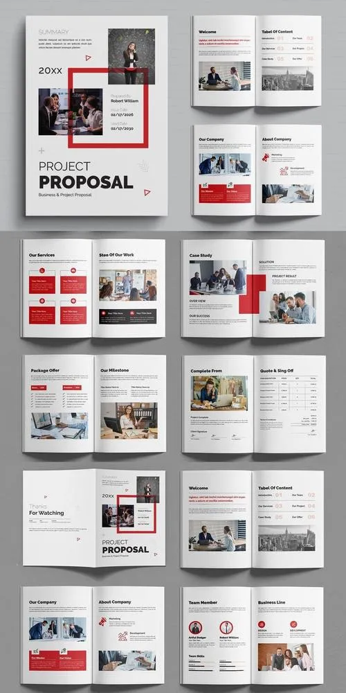 Business Proposal Design BC77JHR