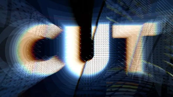 Glitch Logo Reveal Freeze 55816098