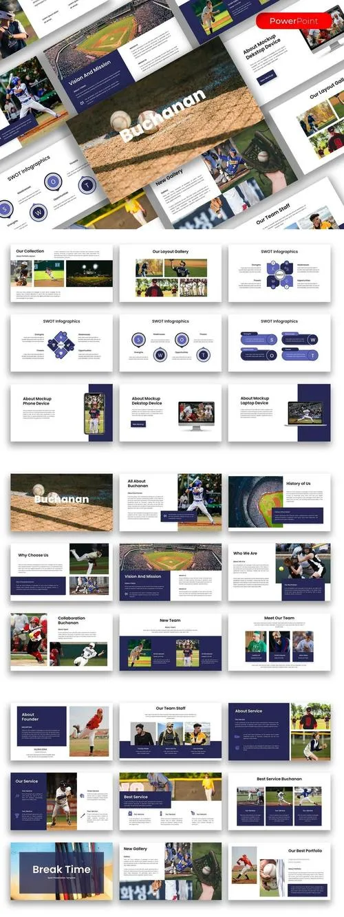 Buchanan - Sport PowerPoint Template TQ34K6K