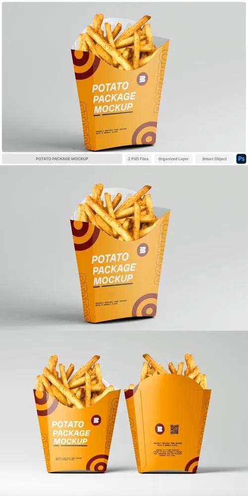 Potato Package Mockup M3XCENB