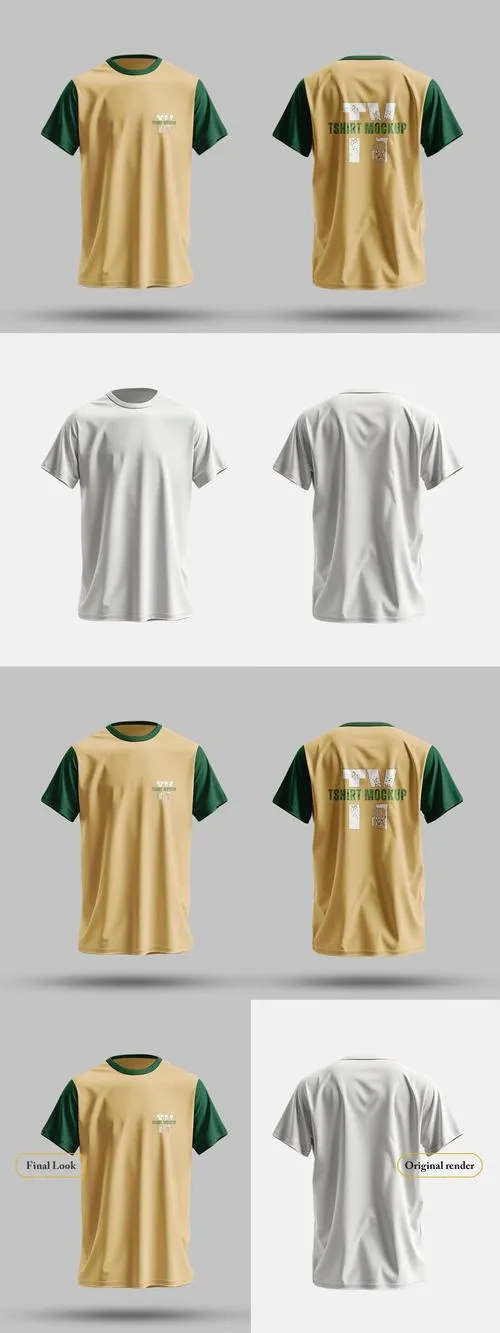 T-Shirt Mockup JBM368F