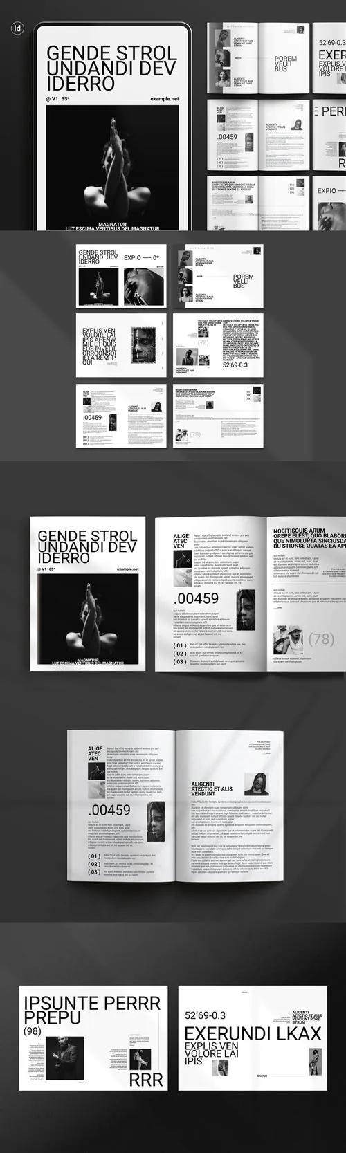 Branding Magazine Template DKSXJXA