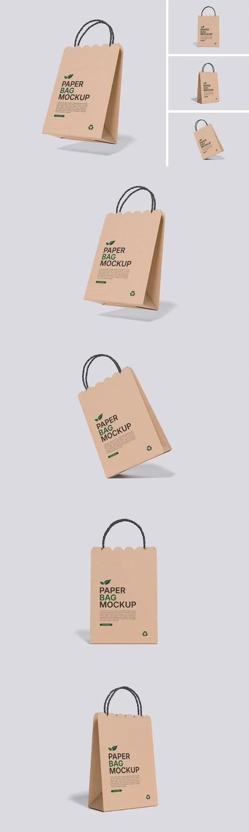 Paper Bag Mockup 6ULWA65