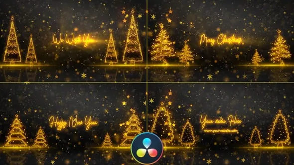 Christmas Greetings - DaVinci Resolve 55653018 Videohive