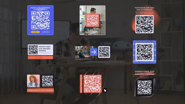 Interactive QR Code Design 55830036