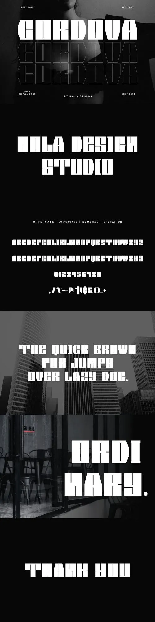 Cordova - Modern Sans Font YTPGNR9